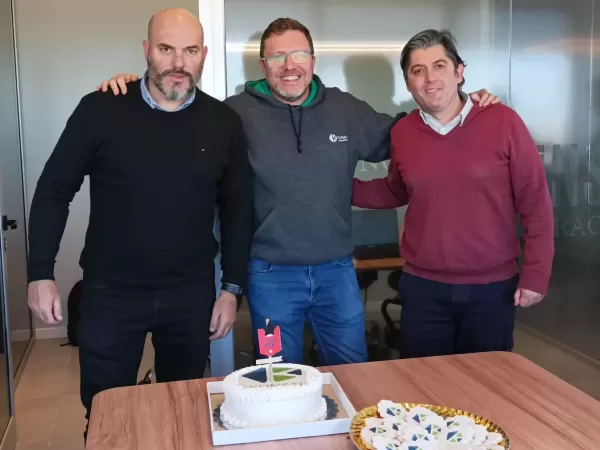 Daniel Ibañez, Daniel Robins y Marcelo Bianchi socios y fundadores de Kunan